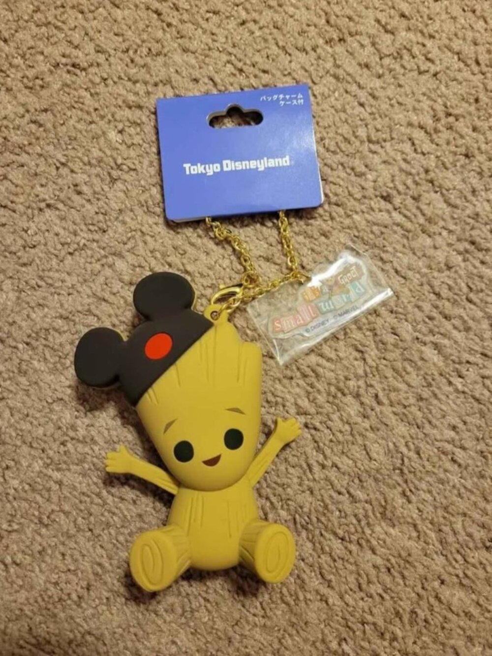NEW Tokyo Japan Disney Parks Groot Coin Keychain